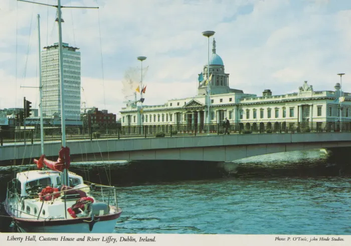 Framed Print : Liberty Hall, Customs House and River Liffey, Dublin Framed Print : Liberty Hall, Customs House and River Liffey, Dublin