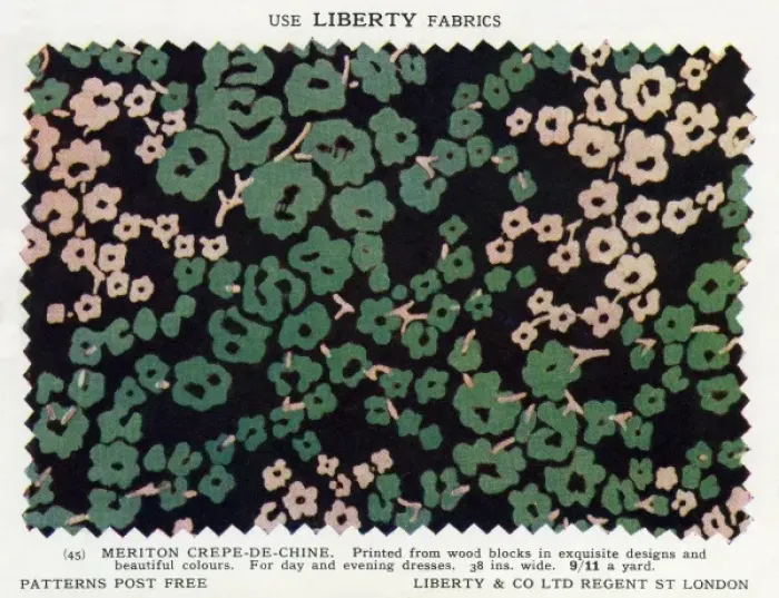 Framed Print : Liberty print fabric Framed Print : Liberty print fabric