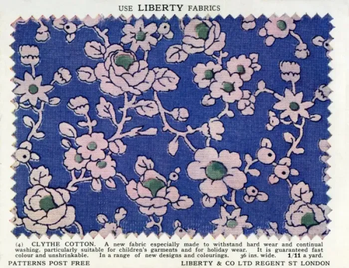 Framed Print : Liberty print fabric Framed Print : Liberty print fabric