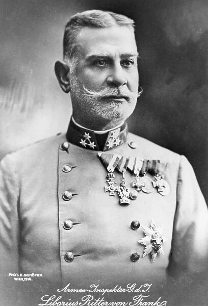 Liborius Ritter von Frank, Austro-Hungarian General