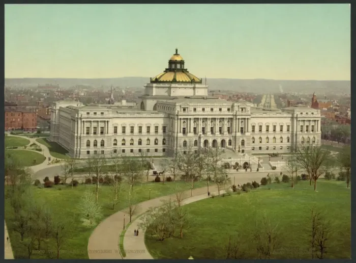 Framed Print : The Library of Congress, Washington Framed Print : The Library of Congress, Washington