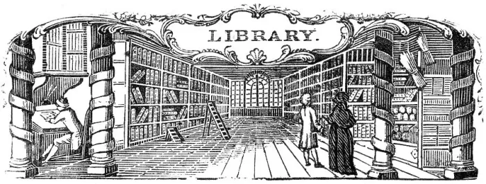Framed Print : Library interior, 1790s Framed Print : Library interior, 1790s