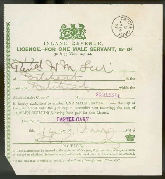 Framed Print : Licence for Servant Framed Print : Licence for Servant
