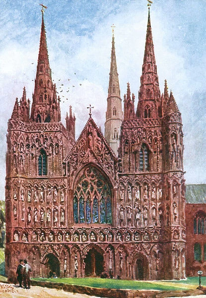 Lichfield Cathedral 1905