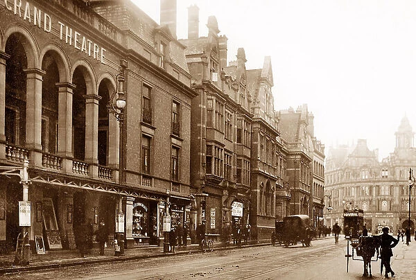 Lichfield Street and Grand Theatre, Wolverhampton