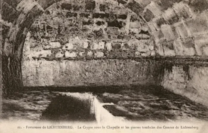 Framed Print : Lichtenberg, France - The Crypt of the Chapel Framed Print : Lichtenberg, France - The Crypt of the Chapel