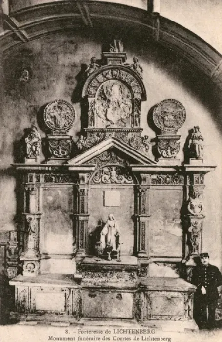 Framed Print : Lichtenberg, Funerary Monument to the Comtes de Lichtenberg Framed Print : Lichtenberg, Funerary Monument to the Comtes de Lichtenberg