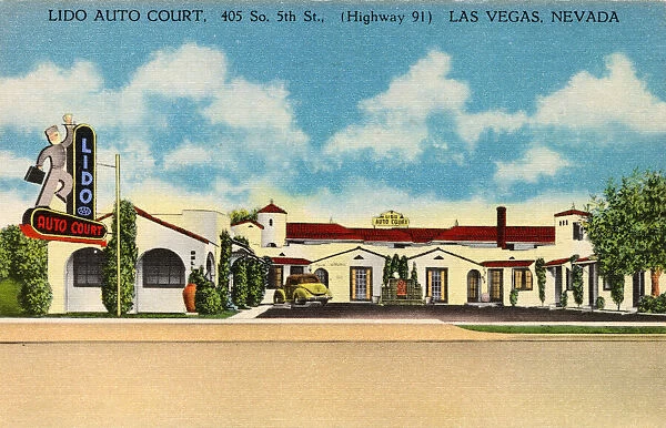 Lido Auto Court, Las Vegas, Nevada, USA