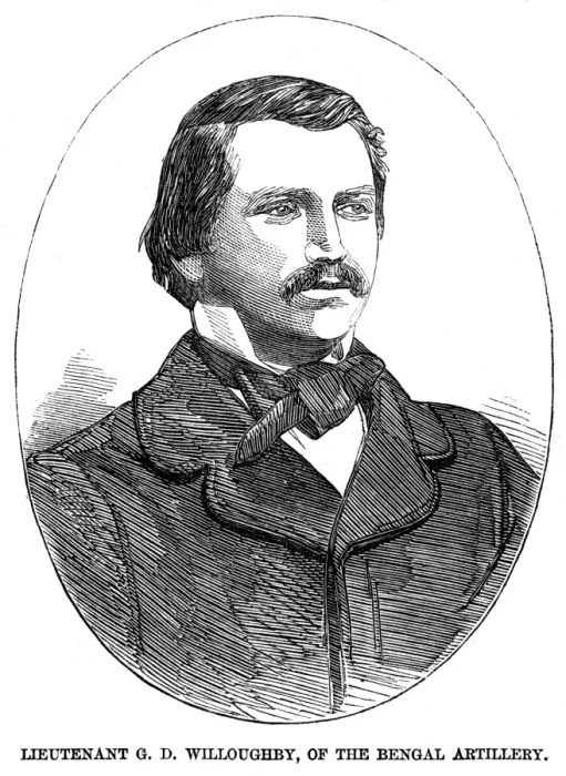Framed Print : Lieut G D Willoughby Framed Print : Lieut G D Willoughby
