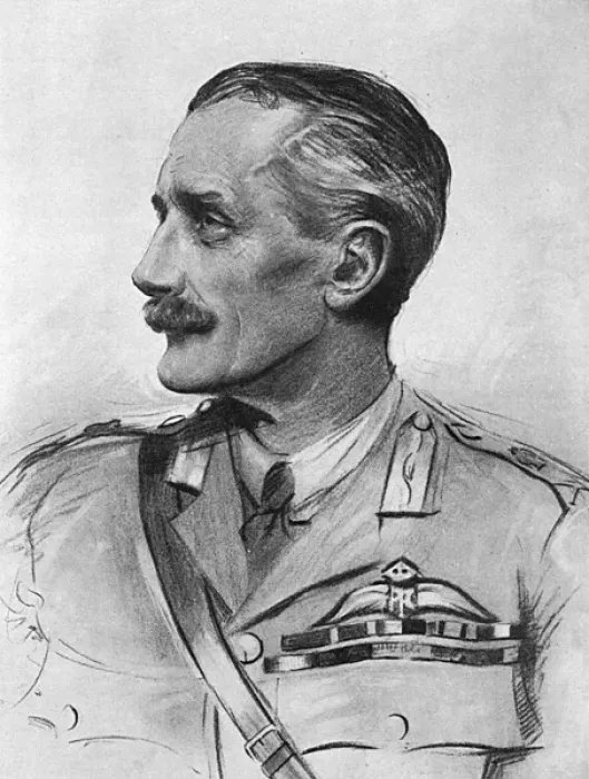 Framed Print : Lieut. -General Sir David Henderson by Percival Anderson Framed Print : Lieut. -General Sir David Henderson by Percival Anderson