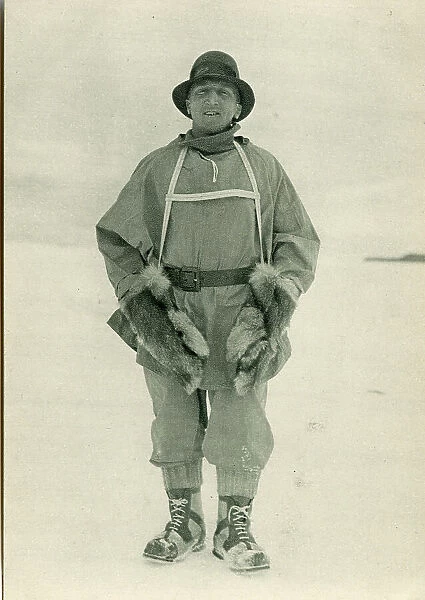 Lieutenant Bowers, at the Antarctic