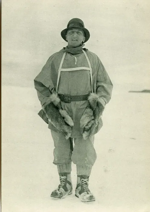 Framed Print : Lieutenant Bowers, at the Antarctic Framed Print : Lieutenant Bowers, at the Antarctic