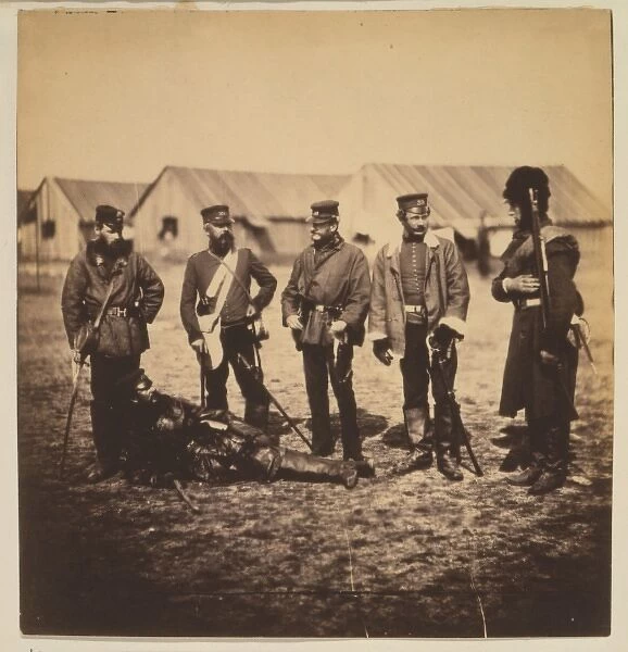 Lieutenant Colonel Munro & officers of the 39th Regiment
