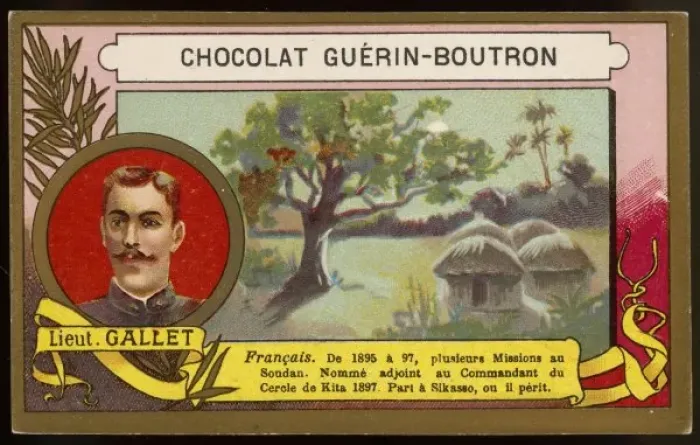 Framed Print : Lieutenant Gallet Framed Print : Lieutenant Gallet