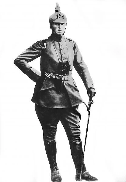 Lieutenant Kurt Rackow, German army officer