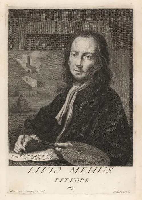 Framed Print : Lieven Mehus, Flemish painter, 1630-1691 Framed Print : Lieven Mehus, Flemish painter, 1630-1691