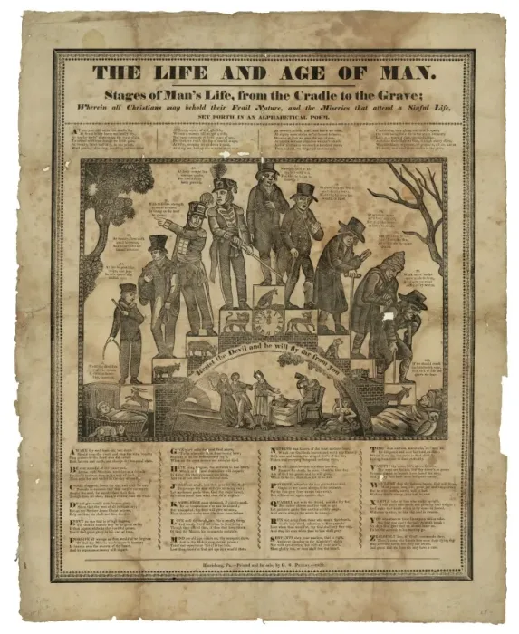 Framed Print : The life and age of man Framed Print : The life and age of man