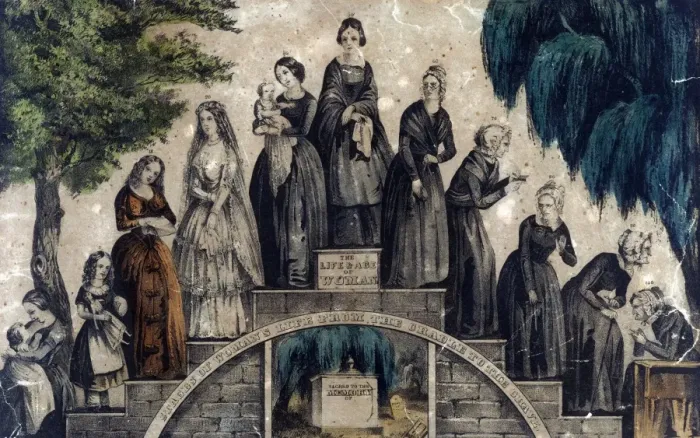 Framed Print : The Life & Age of Woman Framed Print : The Life & Age of Woman