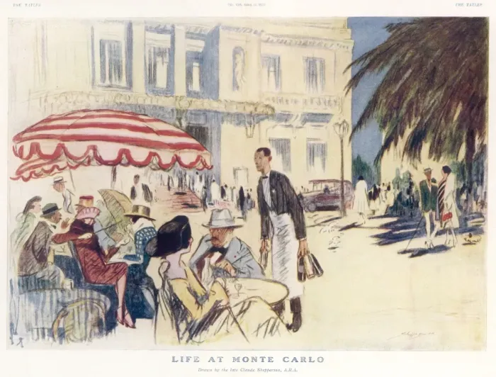 Framed Print : Life at Monte Carlo Framed Print : Life at Monte Carlo