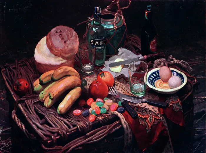 Framed Print : Still Life Painting Framed Print : Still Life Painting