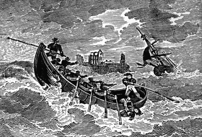 Framed Print : Lifeboat, 1806 Framed Print : Lifeboat, 1806