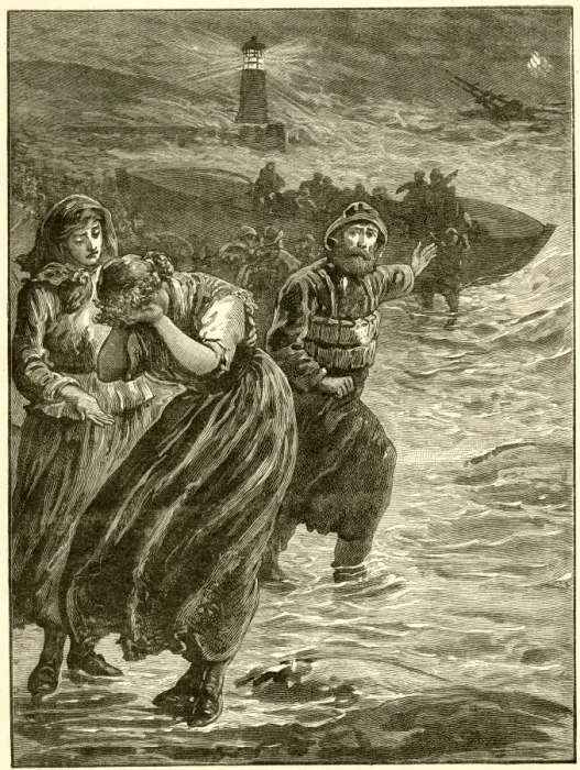 Framed Print : Lifeboat to the Rescue Framed Print : Lifeboat to the Rescue