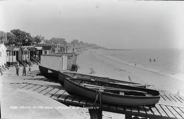 Framed Print : Lifeboat Slip at Walton-on-the-Naze Framed Print : Lifeboat Slip at Walton-on-the-Naze