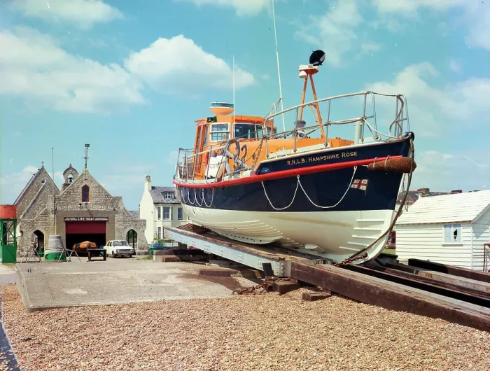 Framed Print : The lifeboat, Walmer Framed Print : The lifeboat, Walmer