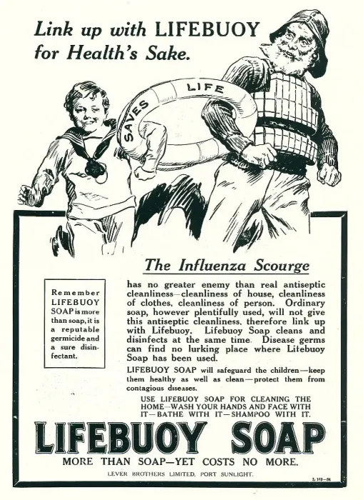 Framed Print : Lifebuoy Soap Advertisement Framed Print : Lifebuoy Soap Advertisement