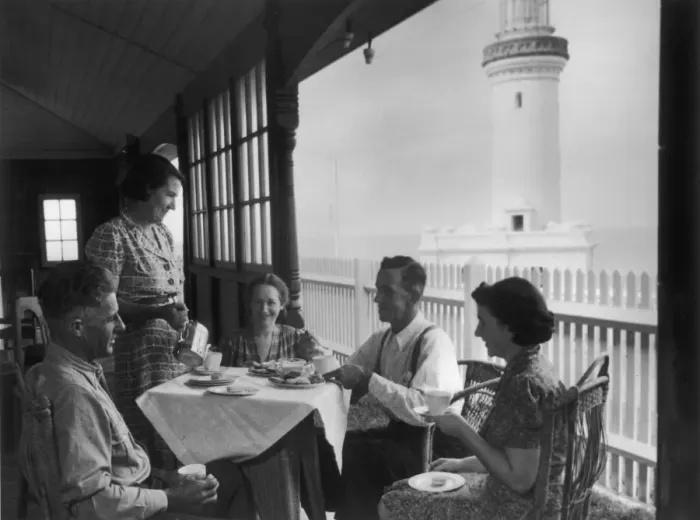 Framed Print : Lighthouse Afternoon Tea Framed Print : Lighthouse Afternoon Tea