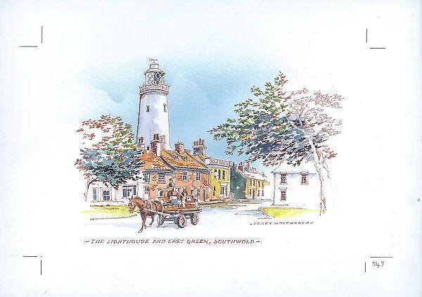 The Lighthouse and East Green, Southwold