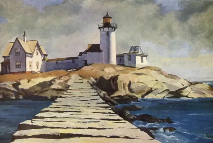 Framed Print : Lighthouse and Jetty Date: 1947 Framed Print : Lighthouse and Jetty Date: 1947