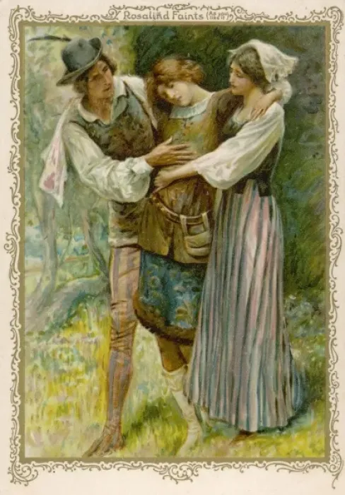 Framed Print : As You Like It Shakespeare Framed Print : As You Like It Shakespeare