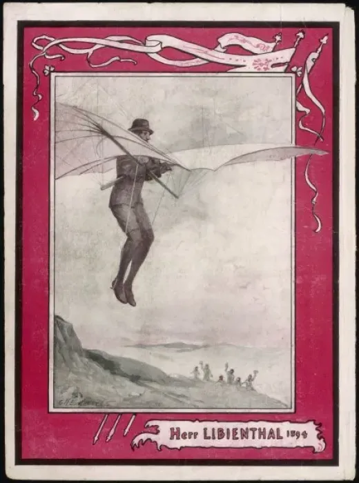 Framed Print : Lilienthal Airborne Framed Print : Lilienthal Airborne