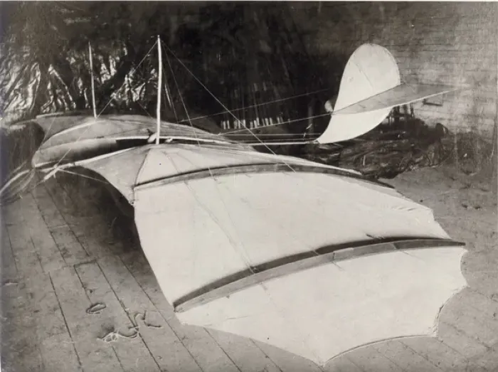 Framed Print : Lilienthal glider Framed Print : Lilienthal glider