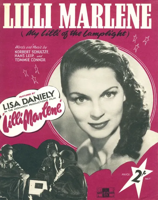Framed Print : Lilli Marlene, Music Cover Framed Print : Lilli Marlene, Music Cover