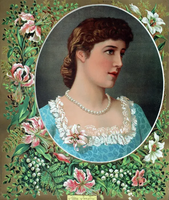 Framed Print : Lillie Langtry, British actress Framed Print : Lillie Langtry, British actress