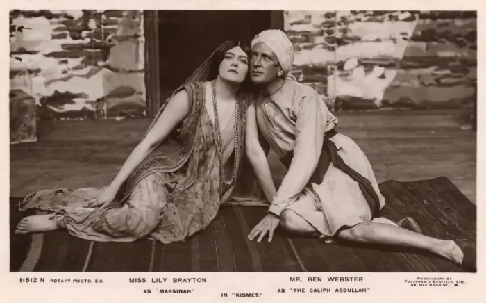 Framed Print : Lily Brayton and Ben Webster in Kismet Framed Print : Lily Brayton and Ben Webster in Kismet