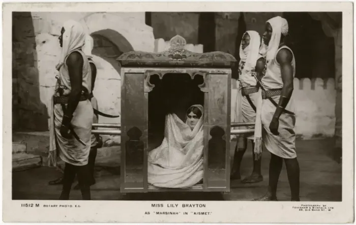 Framed Print : Lily Brayton in Kismet 1905 Framed Print : Lily Brayton in Kismet 1905
