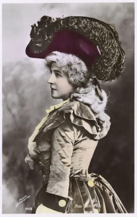 Framed Print : Lily Langtry, British-American actress and producer Framed Print : Lily Langtry, British-American actress and producer
