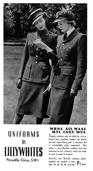 Lilywhites Advertisement, 1940