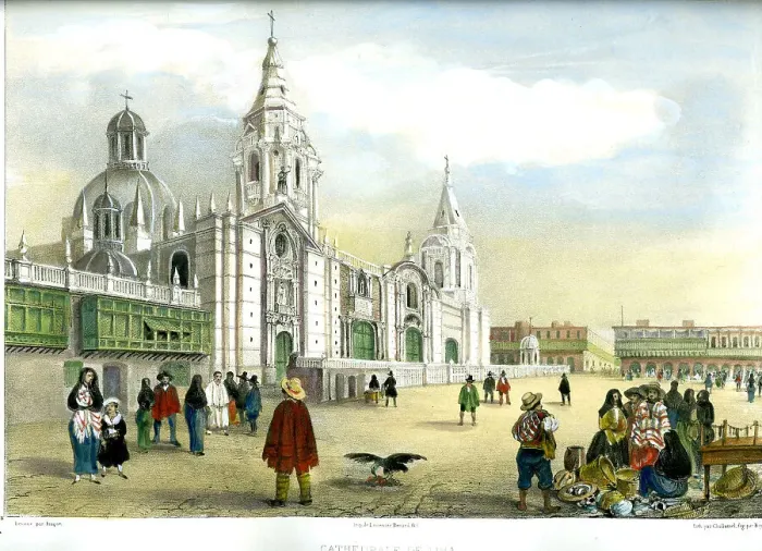 Framed Print : Lima Cathedral, Peru Framed Print : Lima Cathedral, Peru