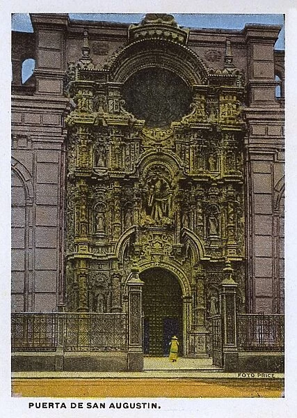 Lima, Peru - Puerta de San Augustin