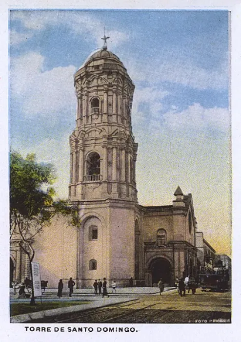 Framed Print : Lima - Peru - Torre de Santo Domingo Framed Print : Lima - Peru - Torre de Santo Domingo