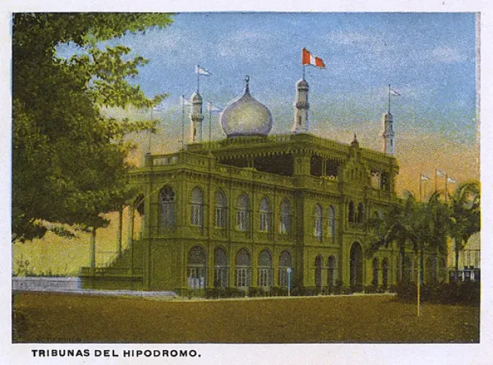 Framed Print : Lima, Peru - Tribunas del Hipodromo Framed Print : Lima, Peru - Tribunas del Hipodromo