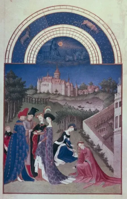 Framed Print : LIMBOURG, Jean (ca. 1370-1416); LIMBOURG, Herman Framed Print : LIMBOURG, Jean (ca. 1370-1416); LIMBOURG, Herman