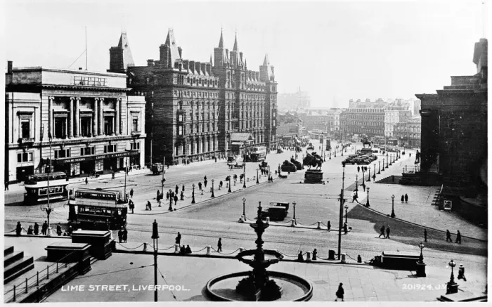 Framed Print : Lime Street, Liverpool Framed Print : Lime Street, Liverpool