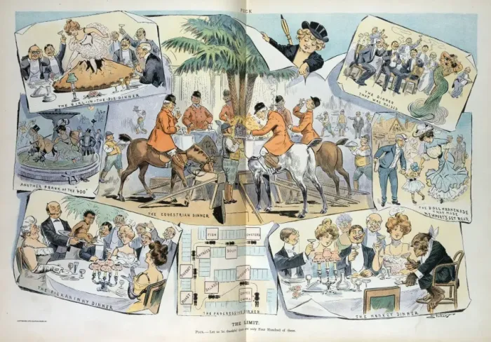 Framed Print : The limit. Illustration shows a vignette cartoon with men on horseback Framed Print : The limit. Illustration shows a vignette cartoon with men on horseback