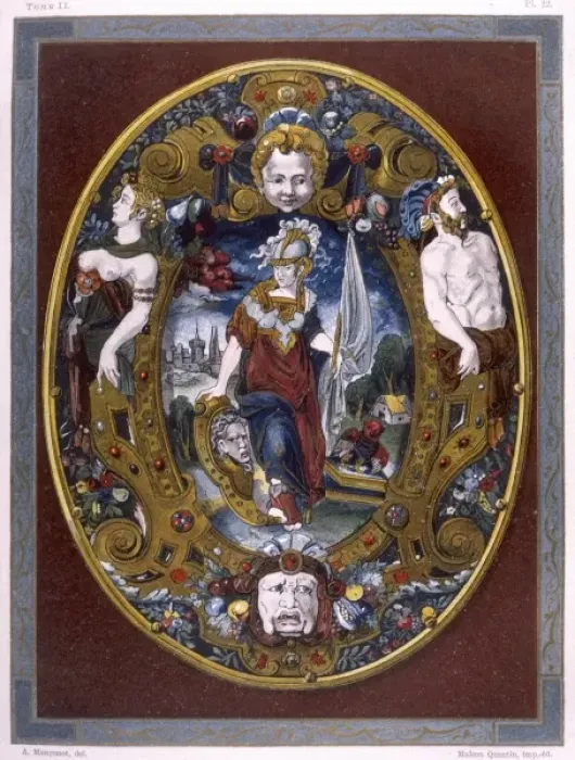 Framed Print : Limoges Enamel C16 Framed Print : Limoges Enamel C16
