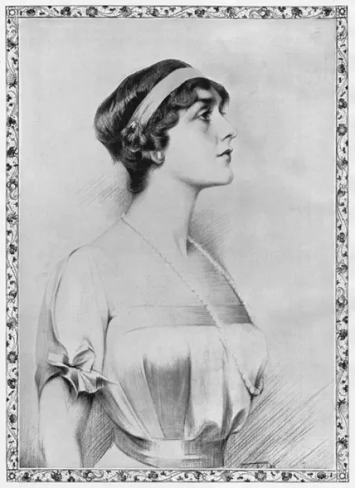 Framed Print : Lina Cavalieri by Argnani Framed Print : Lina Cavalieri by Argnani